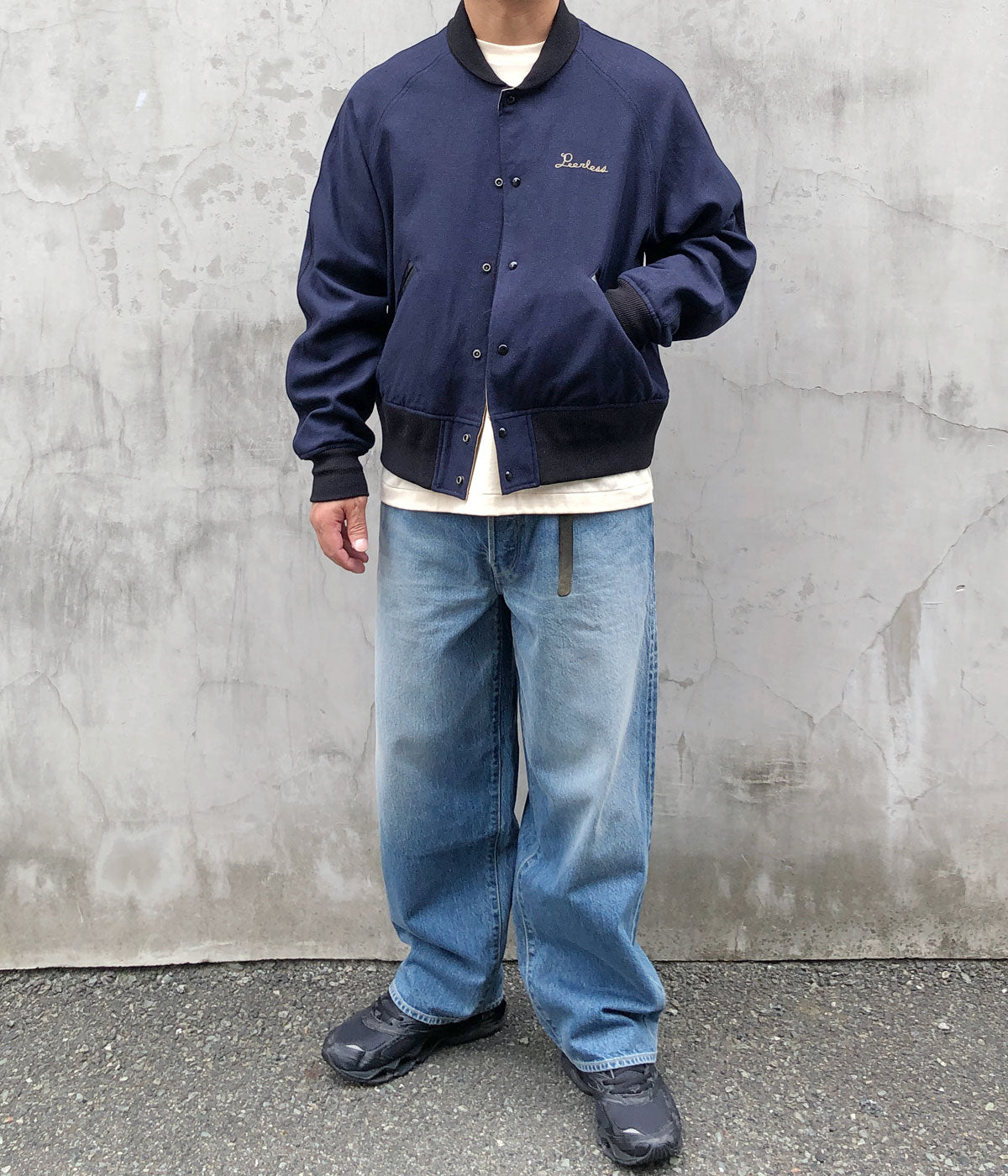 visvim/BALLARD VARSITY (NAVY)