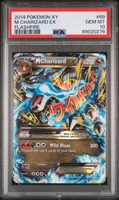 M Charizard EX XY Flashfire PSA 10 — ThePokeNest