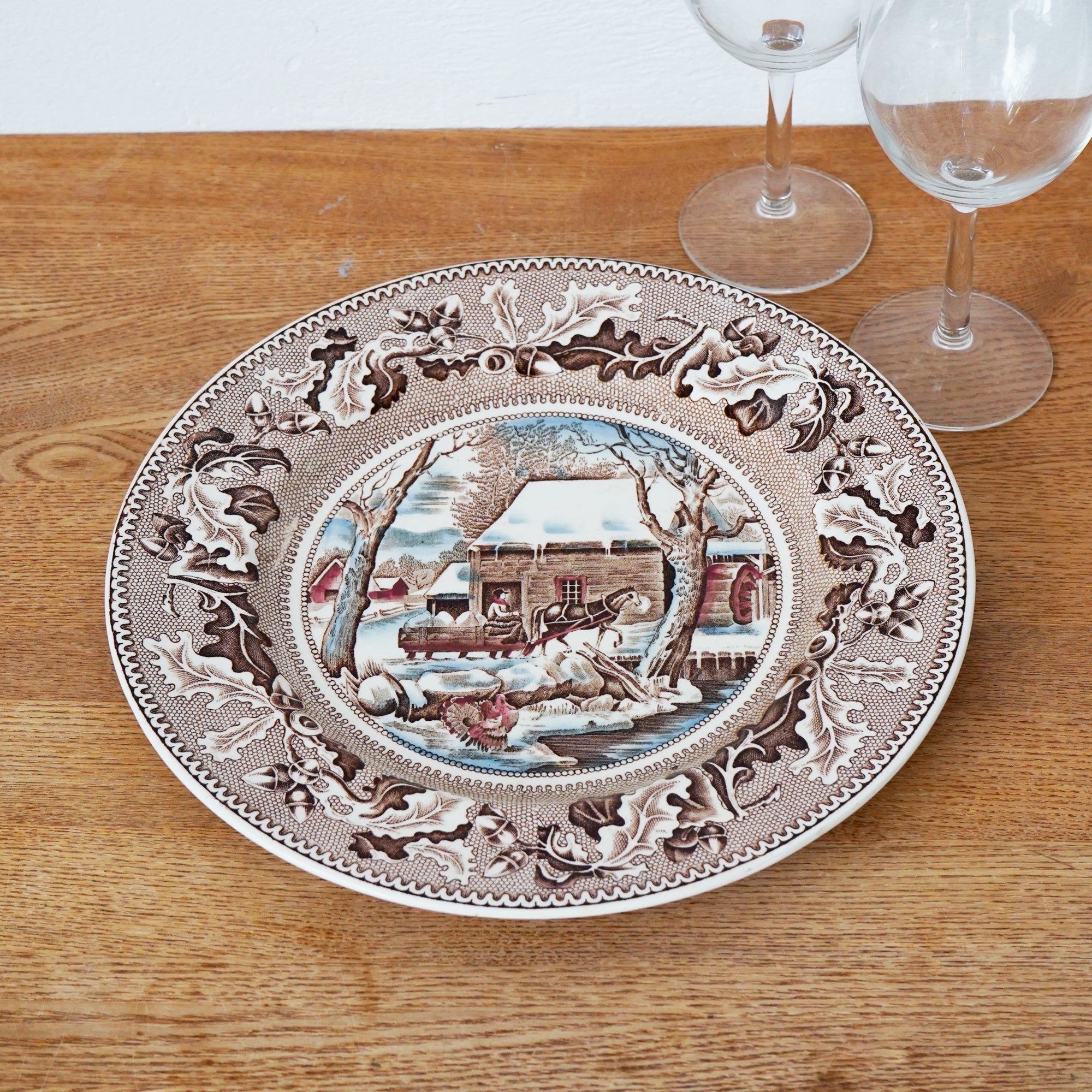 C.1950s Johnson Brothers Plate / 英国製 ジョンソンブラザーズ 絵皿