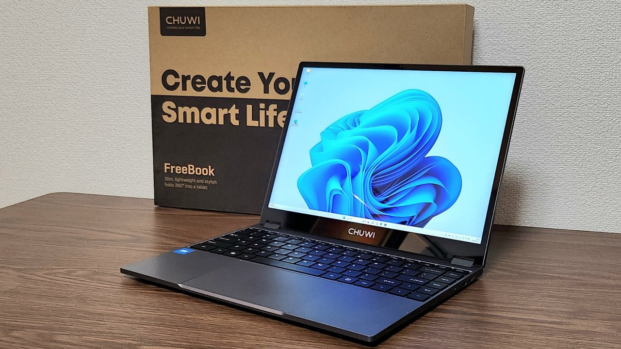 Intel N100の性能ってどうなの？CHUWI FreeBook N100 12GB+512GB