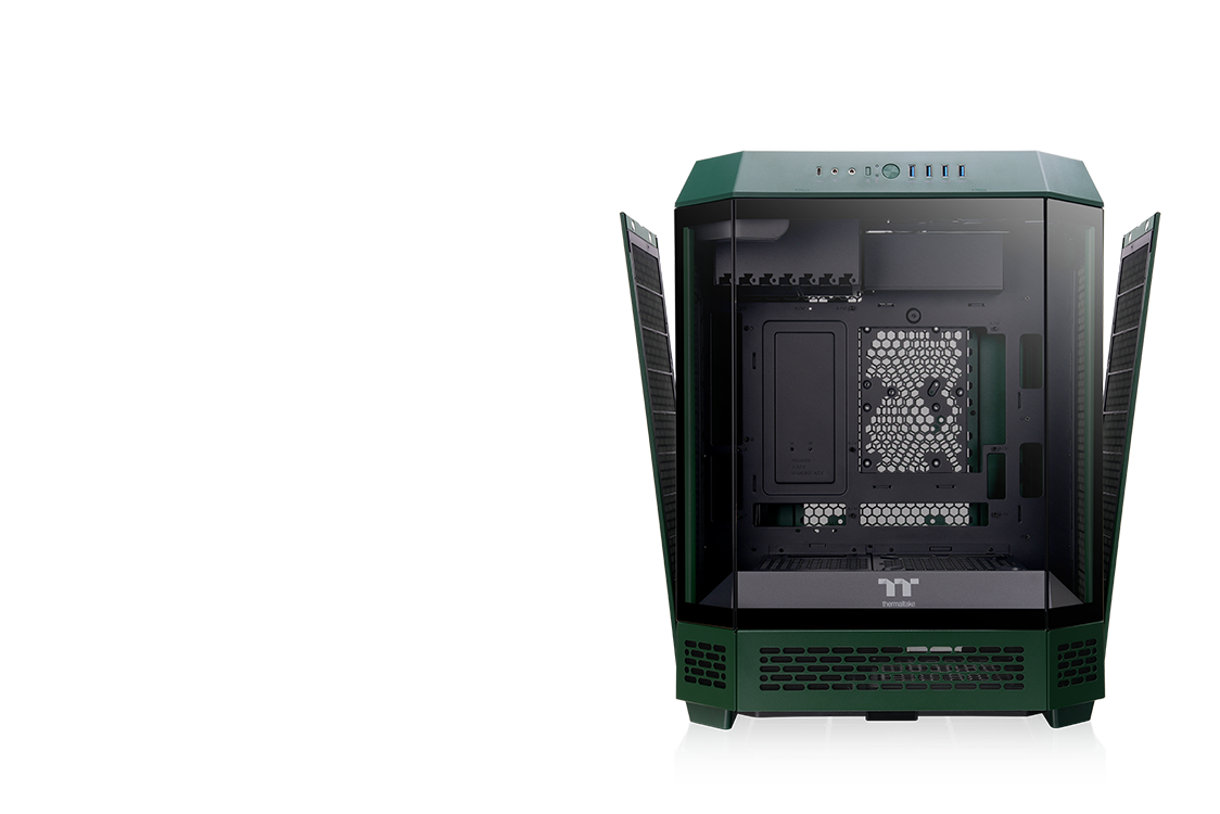 ThermaltakeThermaltake The Tower 600 Racing Green Mid Tower