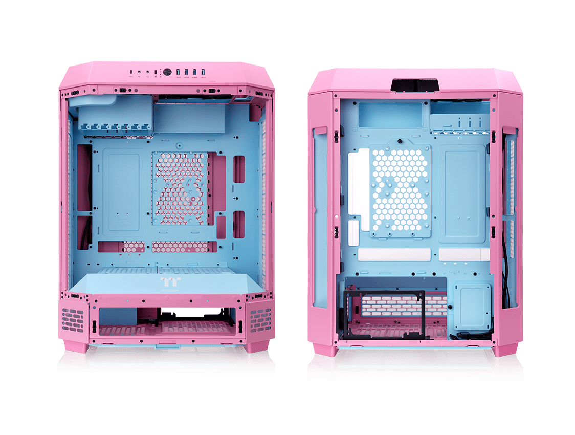 ThermaltakeThermaltake The Tower 600 Bubble Pink Mid Tower Chassis