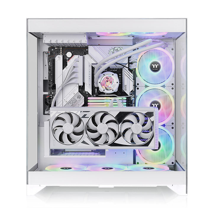 CTE E550 TG Snow Mid Tower Chassis – Thermaltake USA