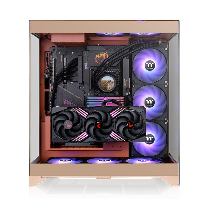 CTE E550 TG Gravel Sand Mid Tower Chassis – Thermaltake USA