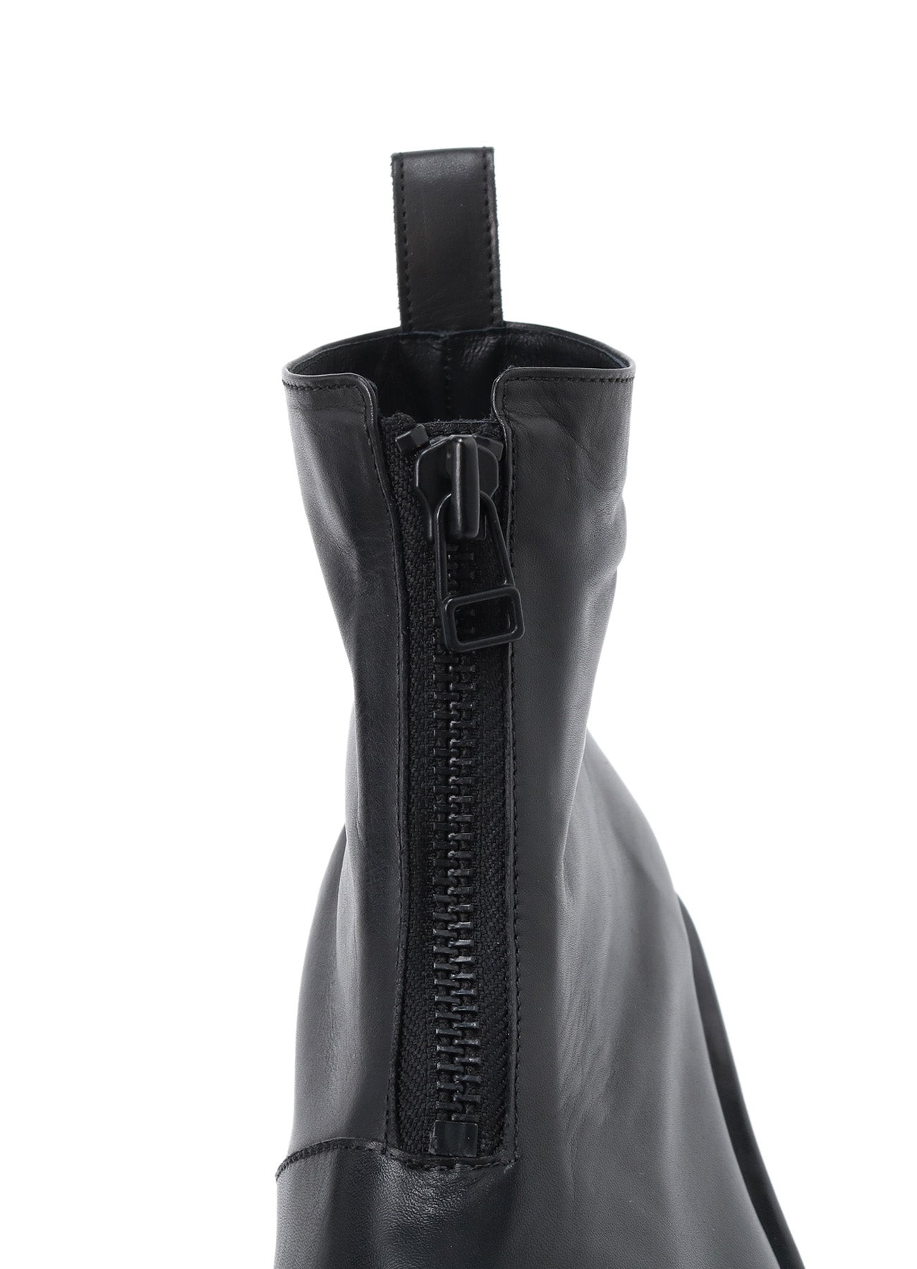 OIL SMOOTH LEATHER ZIPPER BOOTS – THE SHOP YOHJI YAMAMOTO