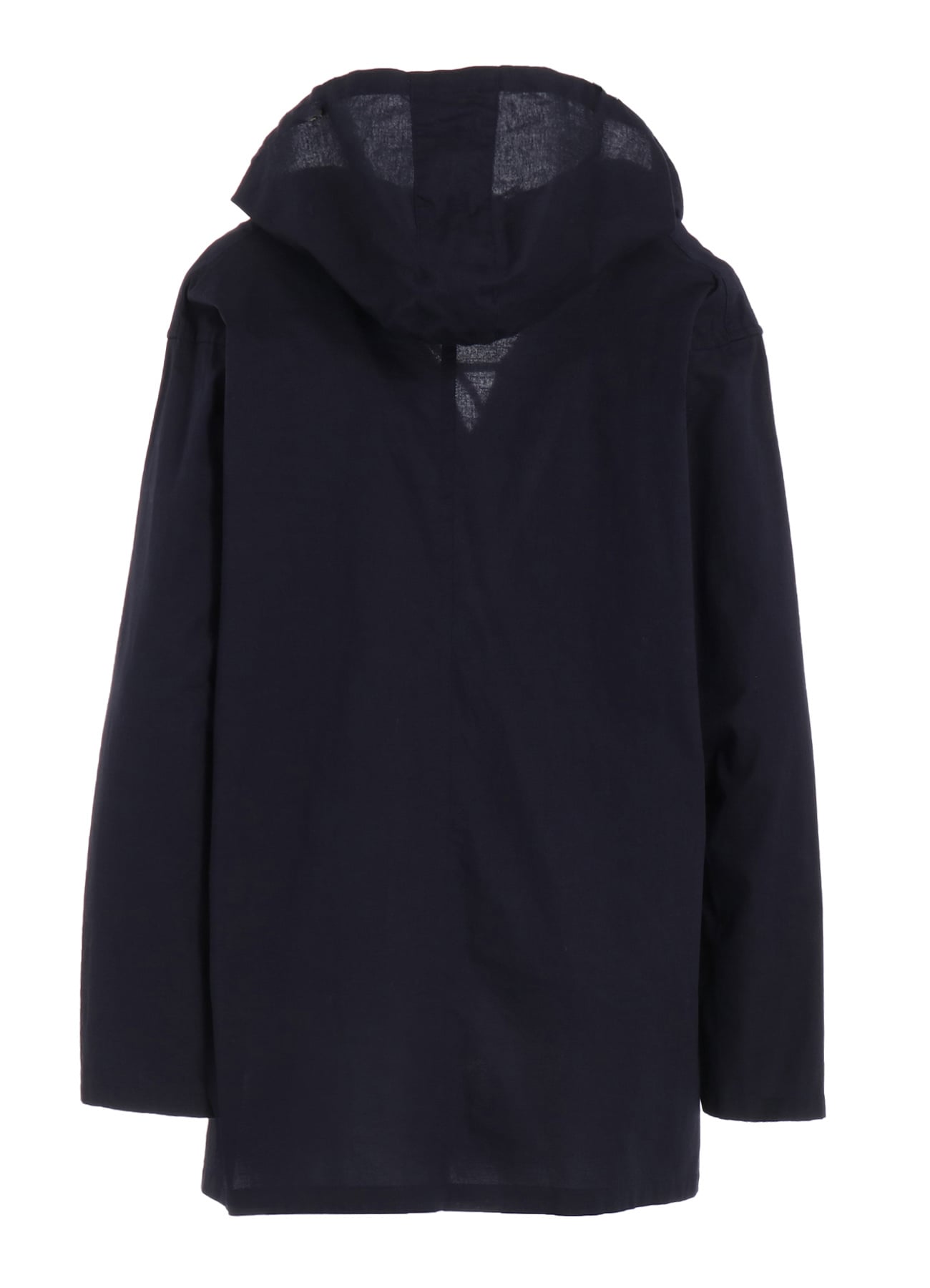 Y's BORN PRODUCT] THIN COTTON TWILL HOODIE PULL OVER(XS Navy): Y's