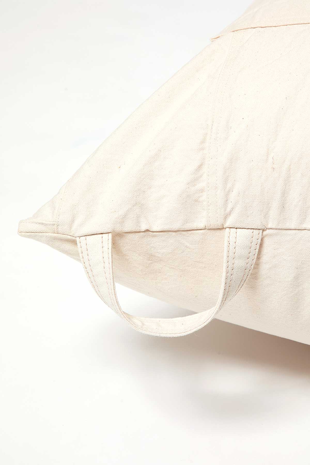 CUSHION UPCYCLED CANVAS L | hobo