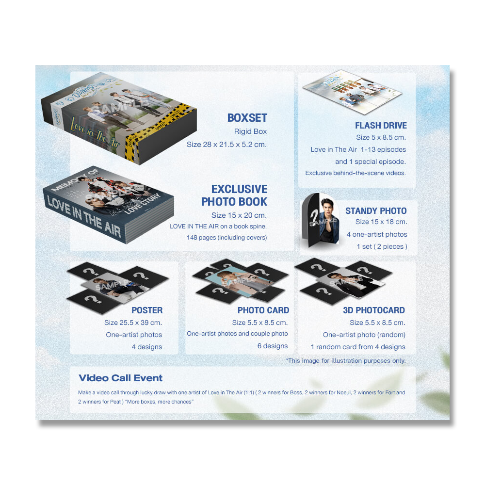 LOVE IN THE AIR / BOX セット - タイBL・タイGLドラマグッズ通販