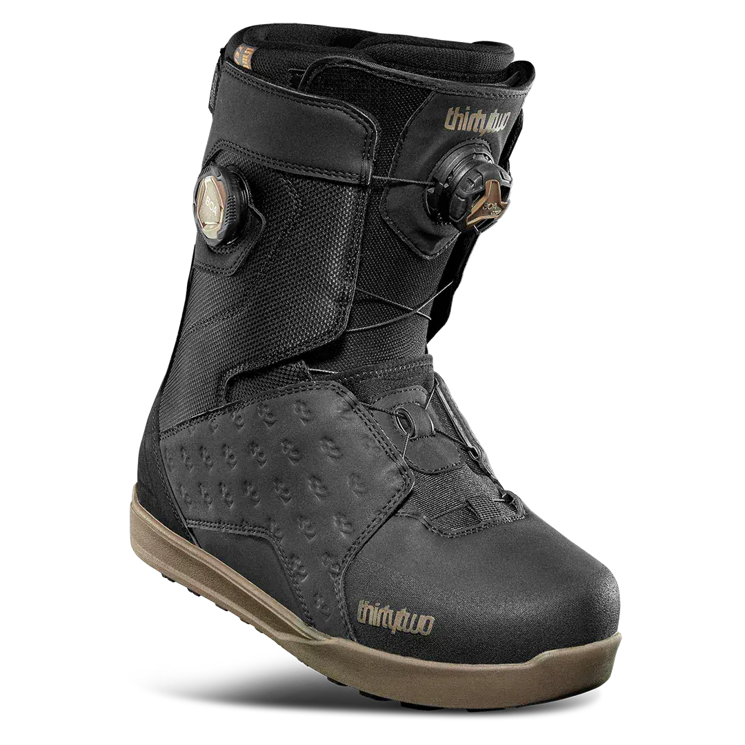 Men's Lashed Double Boa® Boots Black/Gum | thirtytwo US