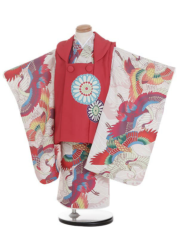 楽天市場】七五三 3歳 鶴 被布の通販