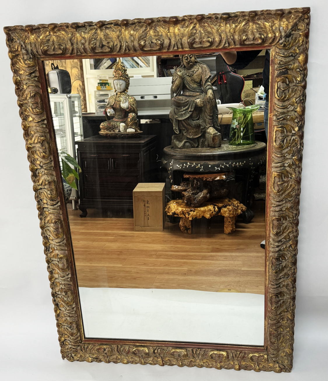 楽天市場】鏡 壁掛け（骨董品・アンティーク｜アート・美術品・骨董品