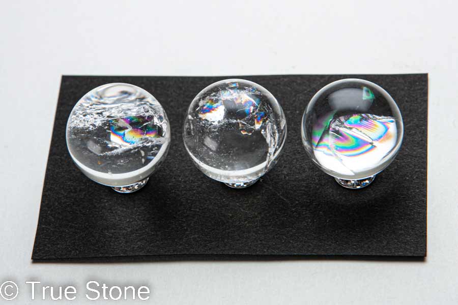 楽天市場】ヒマラヤ水晶 丸玉 レインボーの通販