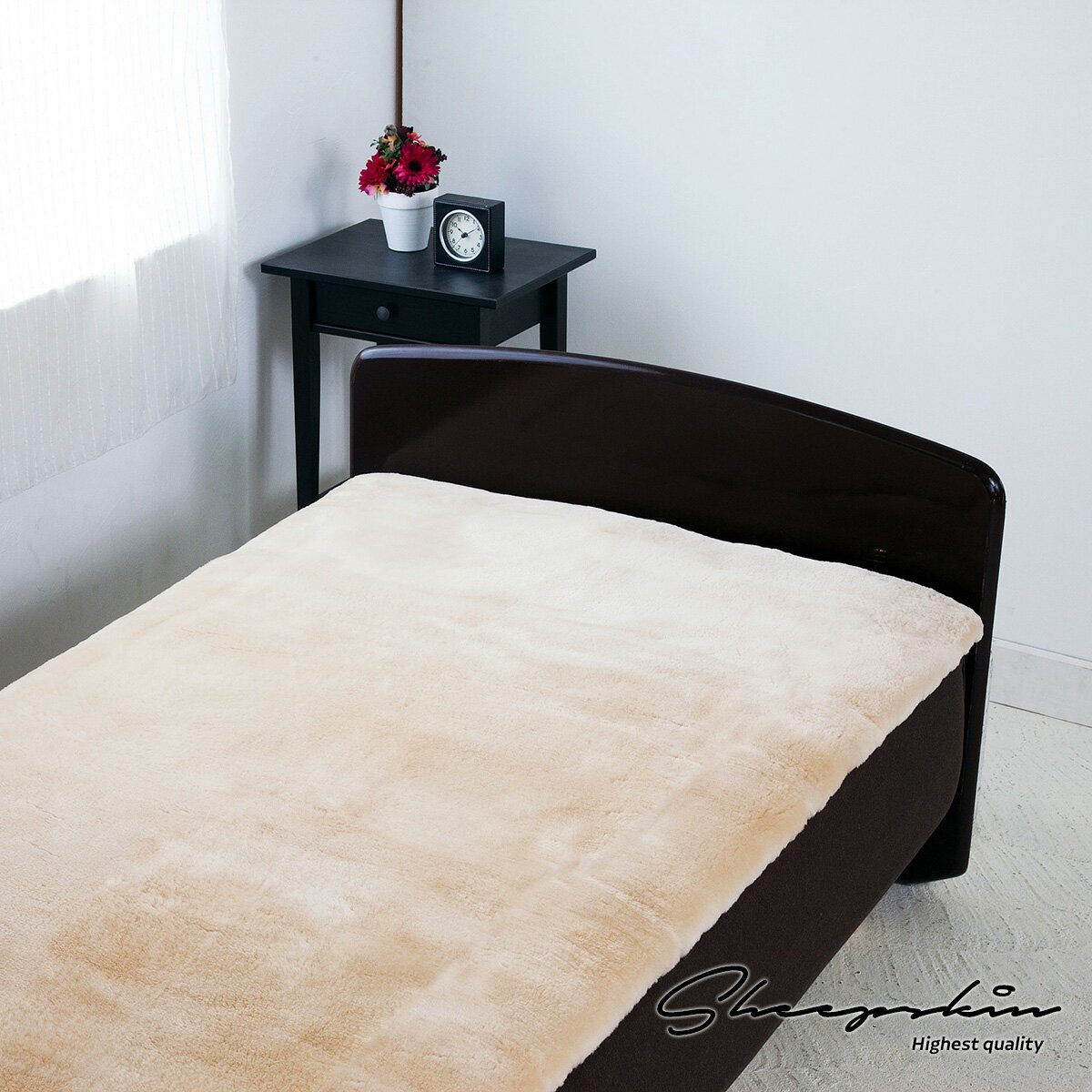 楽天市場】ニチロ 毛皮 ムートン（寝具｜インテリア・寝具・収納）の通販