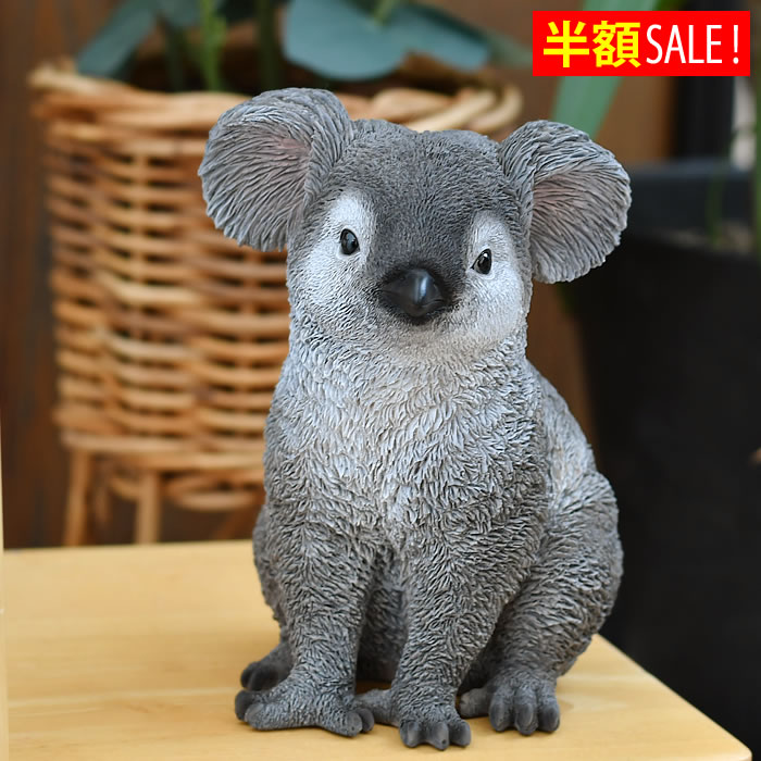 楽天市場】置物 オブジェ コアラの通販