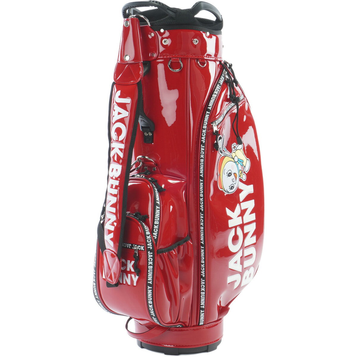 楽天市場】ジャックバニー キャディバッグ（カラーレッド）（キャディ