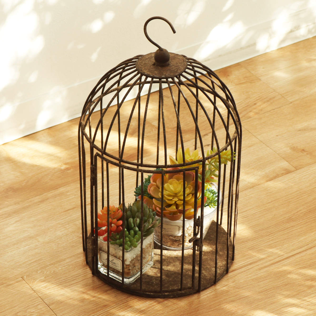 楽天市場】鳥かご アンティーク（素材（ガーデニング・DIY用品）鉄）の通販