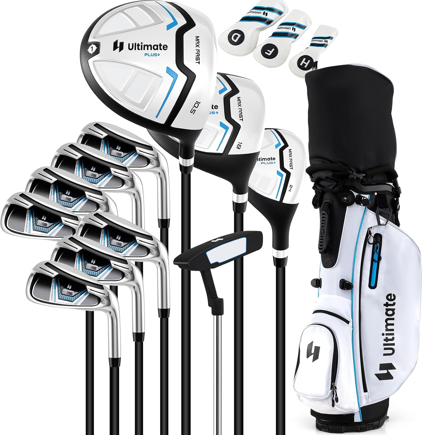 楽天市場】ゴルフ クラブ（カラーブルー）（クラブセット｜レディース