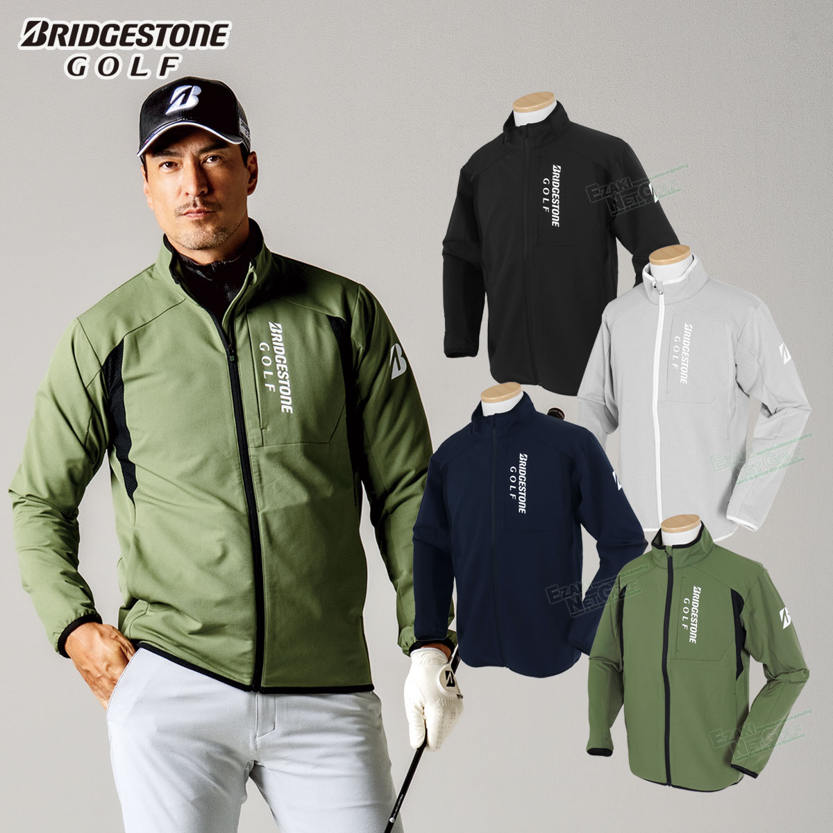 楽天市場】ブルゾン（カラーカーキグリーン）（メンズウェア｜ウェア