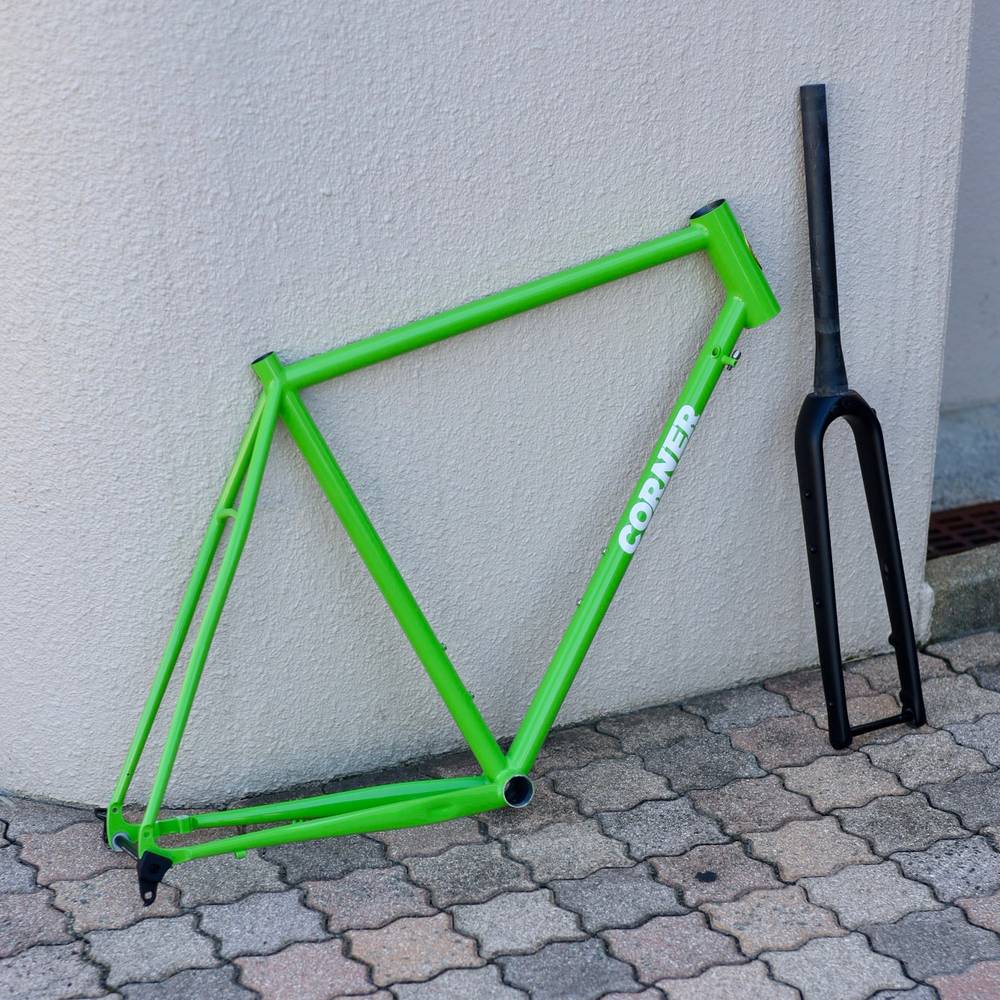 楽天市場】フレーム（カラーグリーン）（自転車用パーツ｜自転車