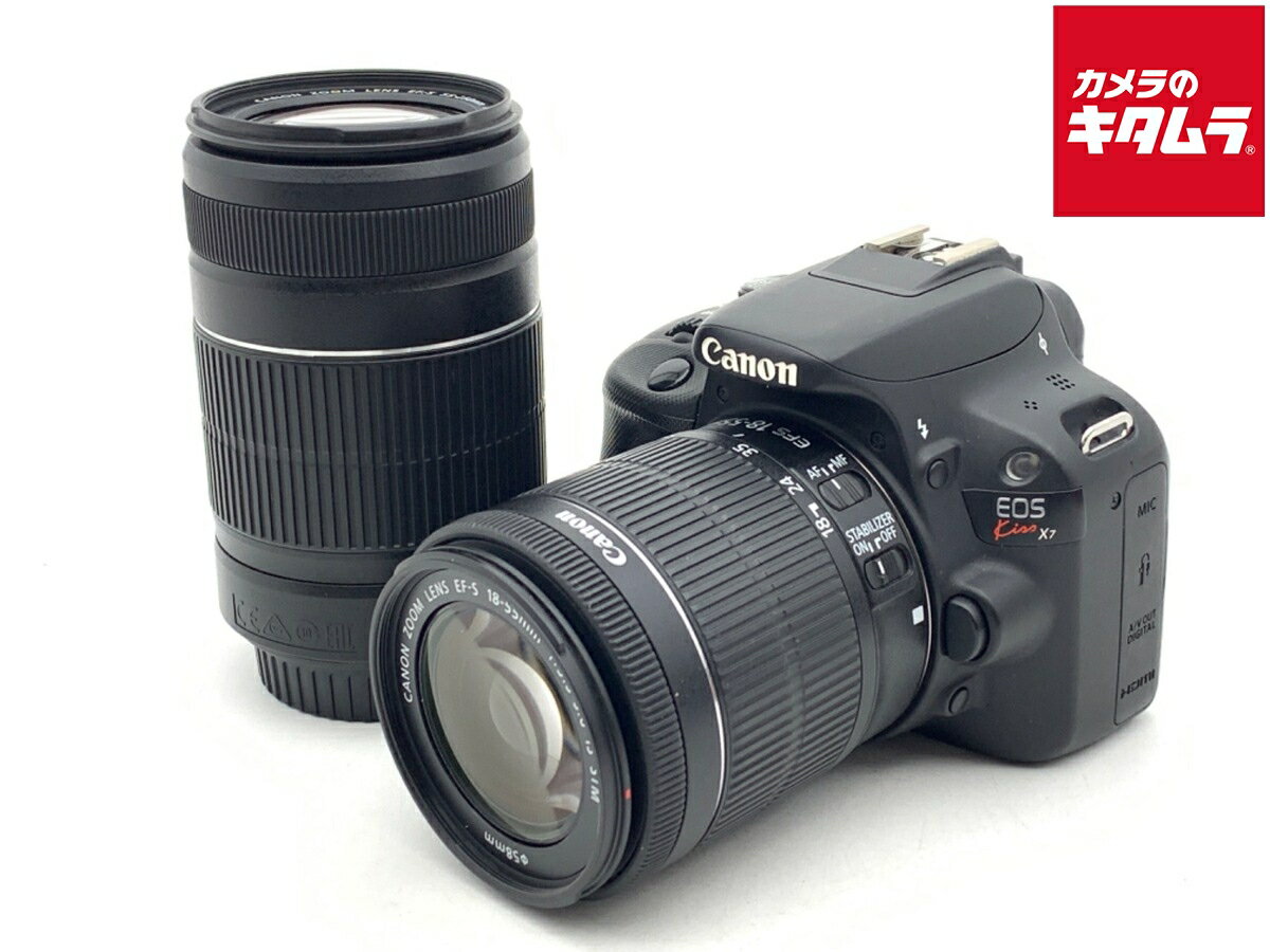 楽天市場】キヤノン EOS Kiss X7 ダブルズームキットの通販