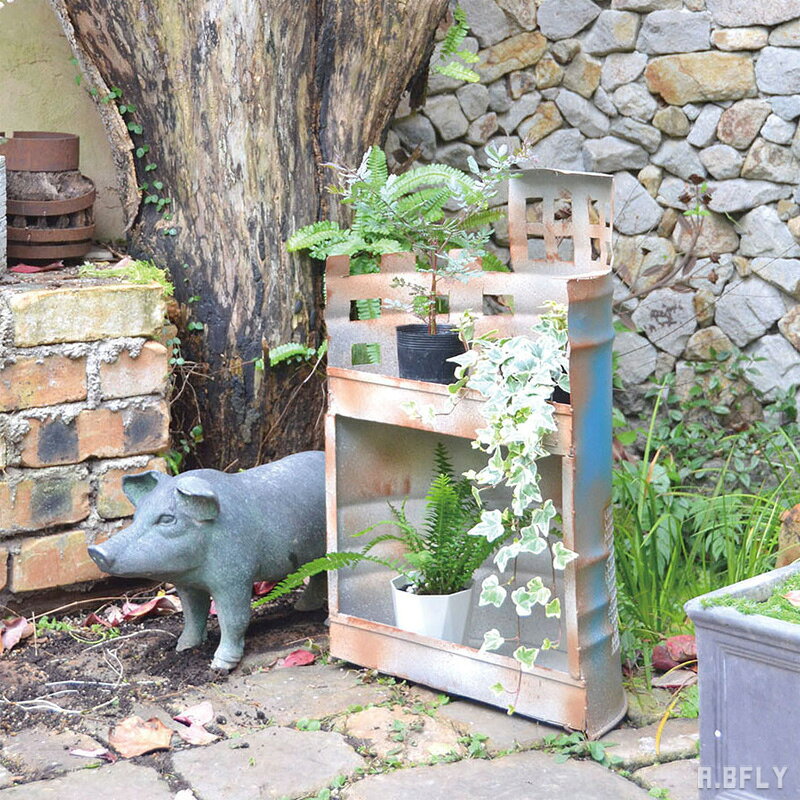 楽天市場】ドラム缶 プランタの通販