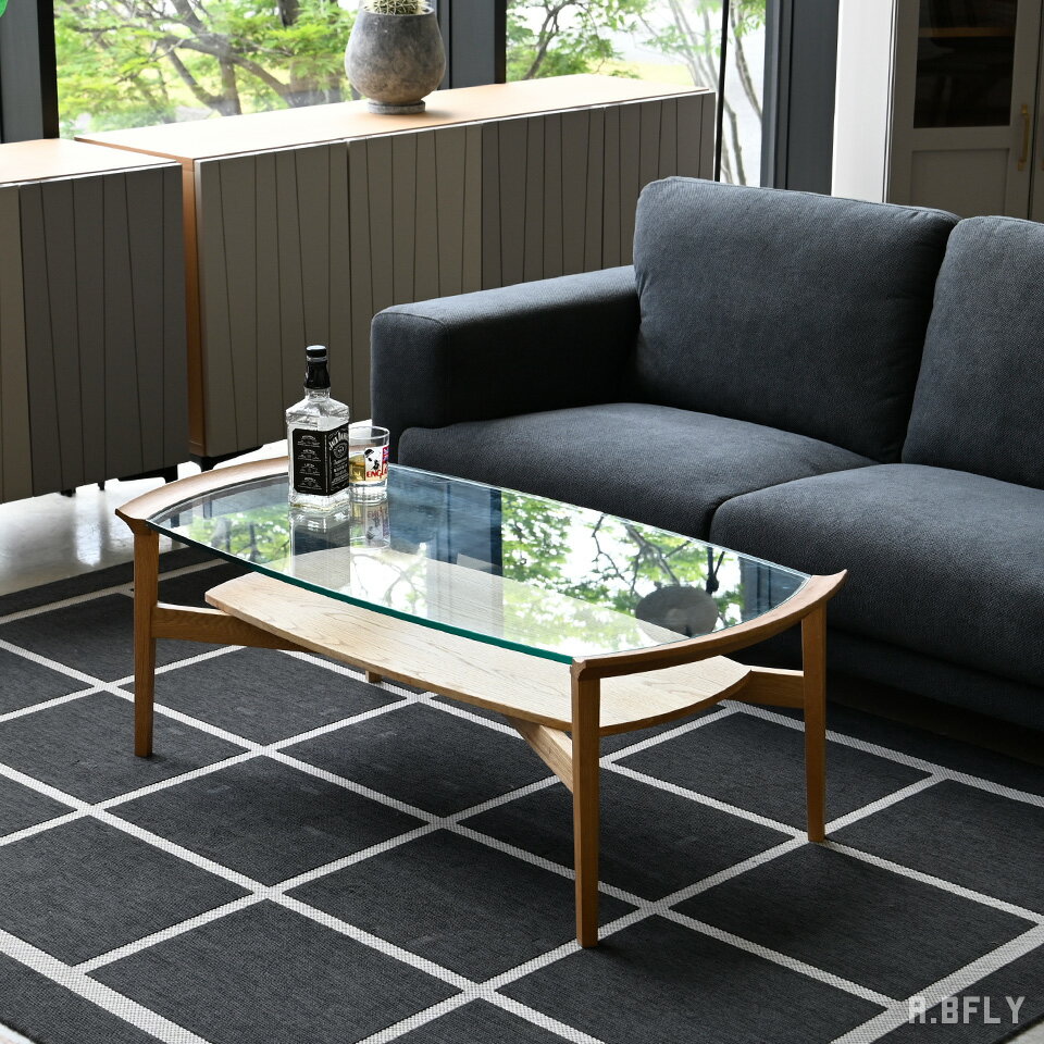 楽天市場】ガラステーブル 楕円の通販