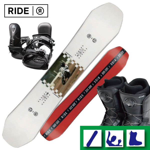 楽天市場】スノーボード ride 3点セットの通販