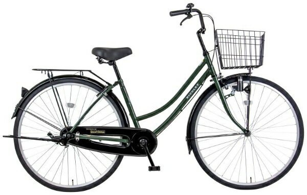 楽天市場】シティサイクル 27インチ（カラーグリーン）（シティ