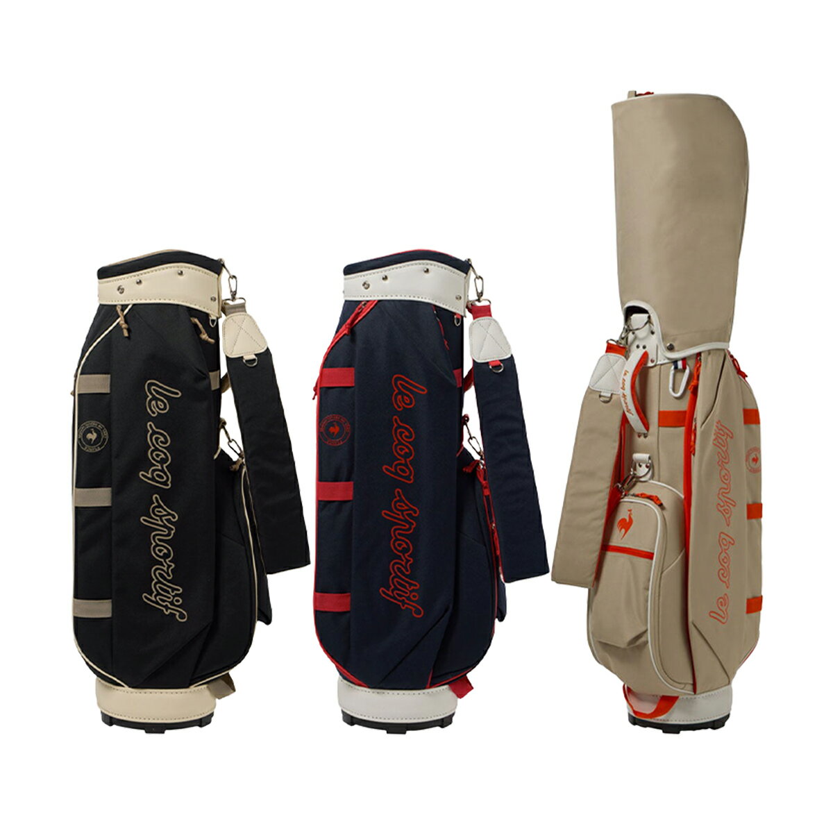 楽天市場】ルコック キャディバッグ（カラーベージュ）（スポーツ