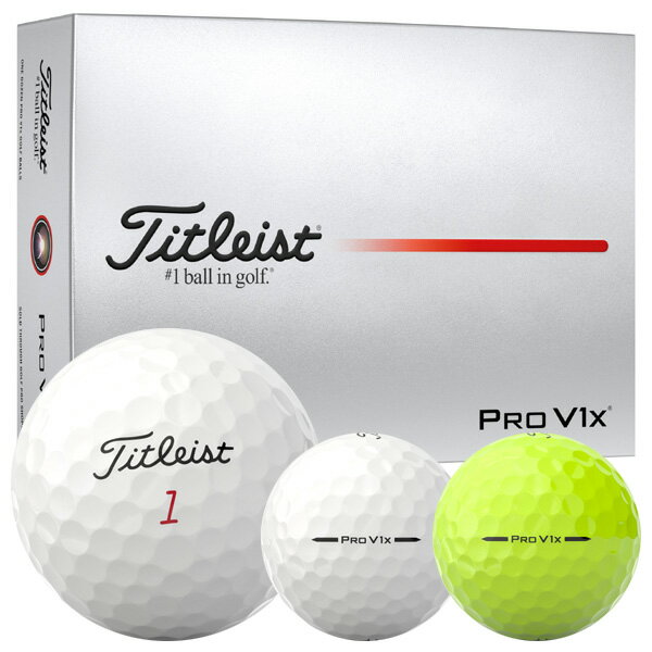 楽天市場】タイトリスト pro v1x 2ダースの通販