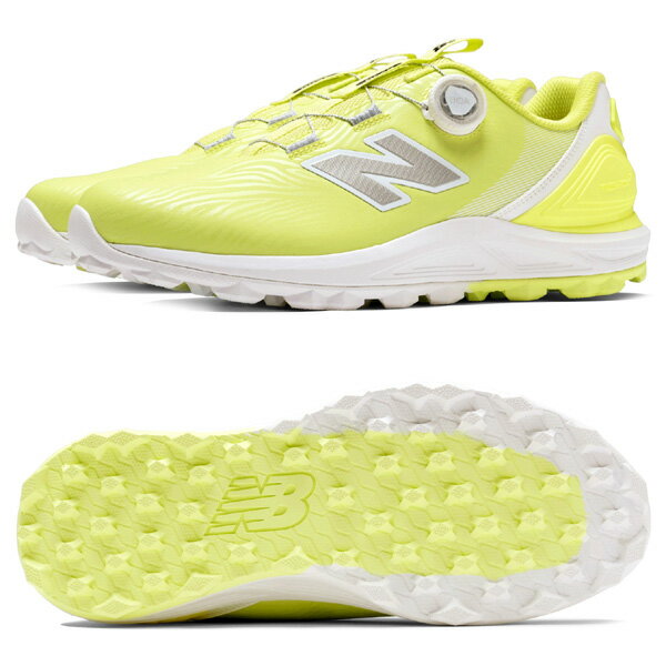 楽天市場】ニューバランス ゴルフシューズ イエローの通販