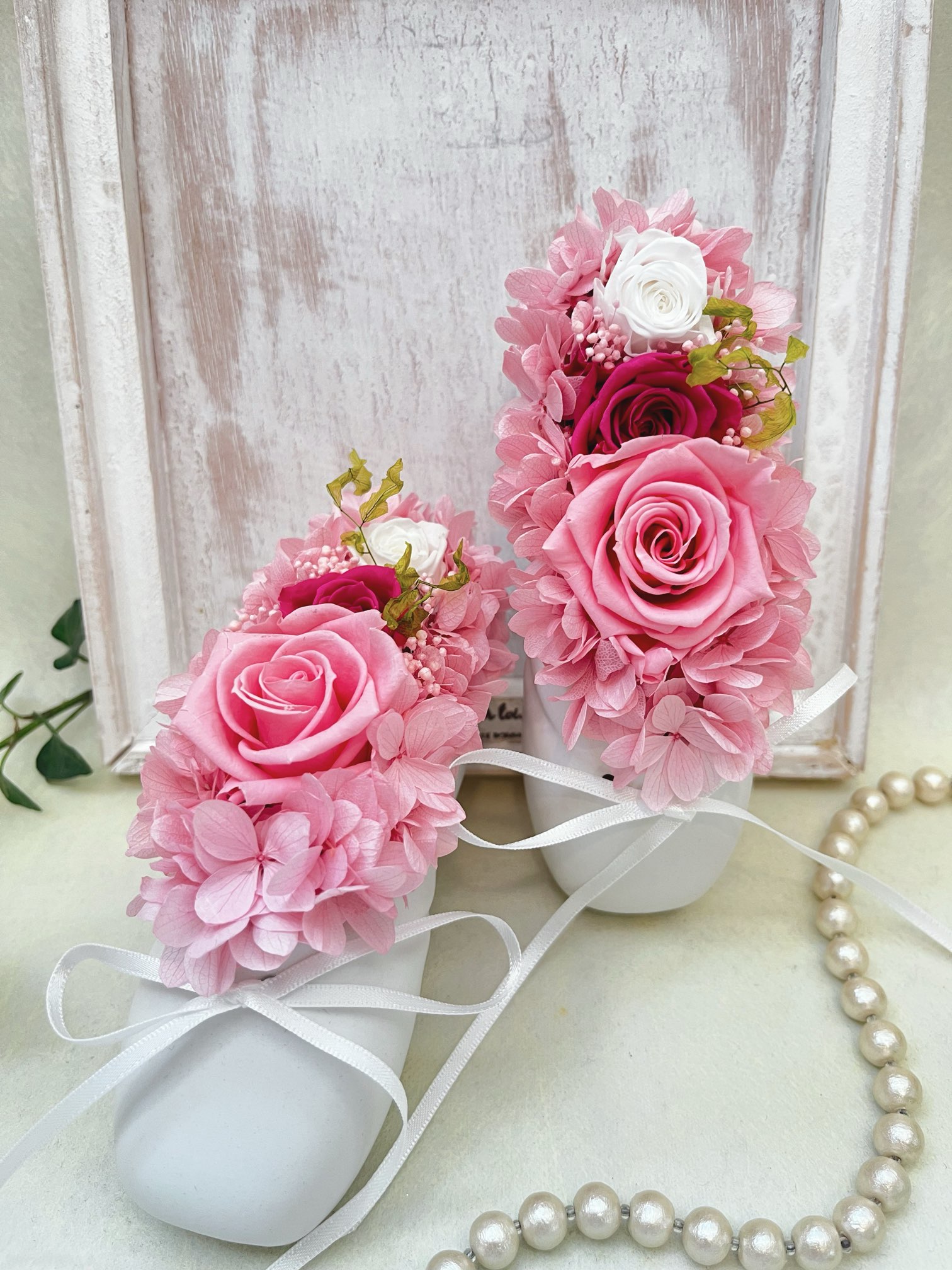 楽天市場】バレエシューズ（プリザーブドフラワー｜花・観葉植物）：花