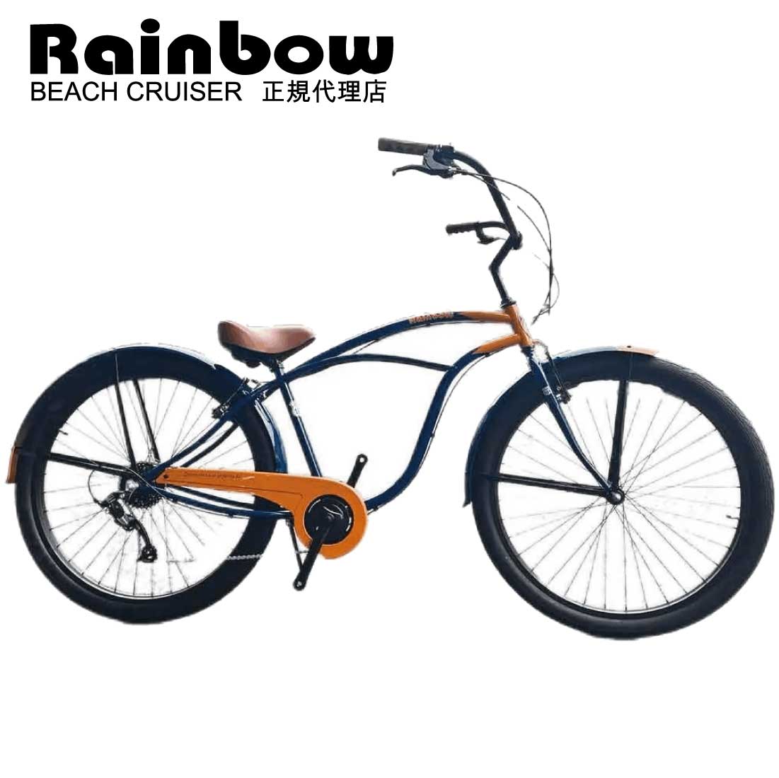 楽天市場】rainbow ビーチクルーザー（自転車・サイクリング｜スポーツ