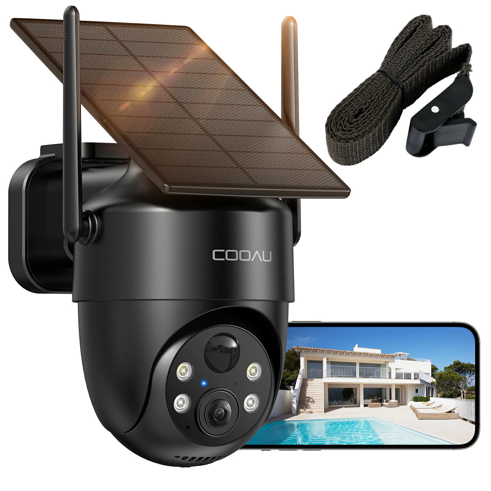 楽天市場】cooau 防犯カメラの通販