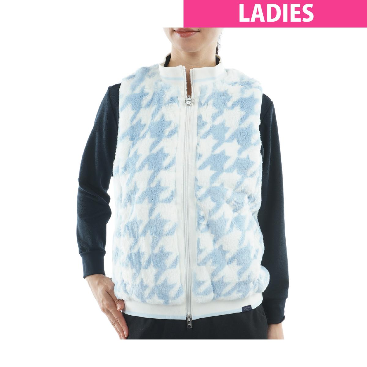 楽天市場】ファー ベスト（ブランドキャロウェイ）（レディースウェア