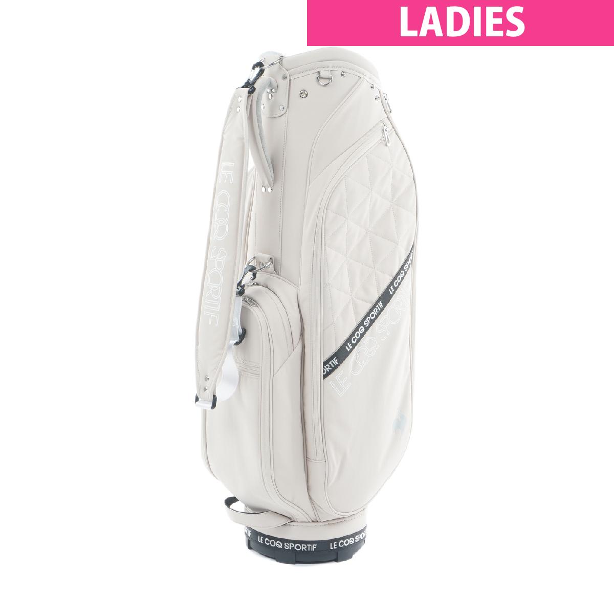 楽天市場】ルコック キャディバッグ（カラーベージュ）（スポーツ