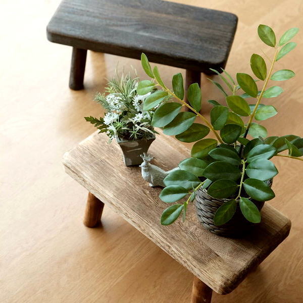 楽天市場】天然木 花台の通販