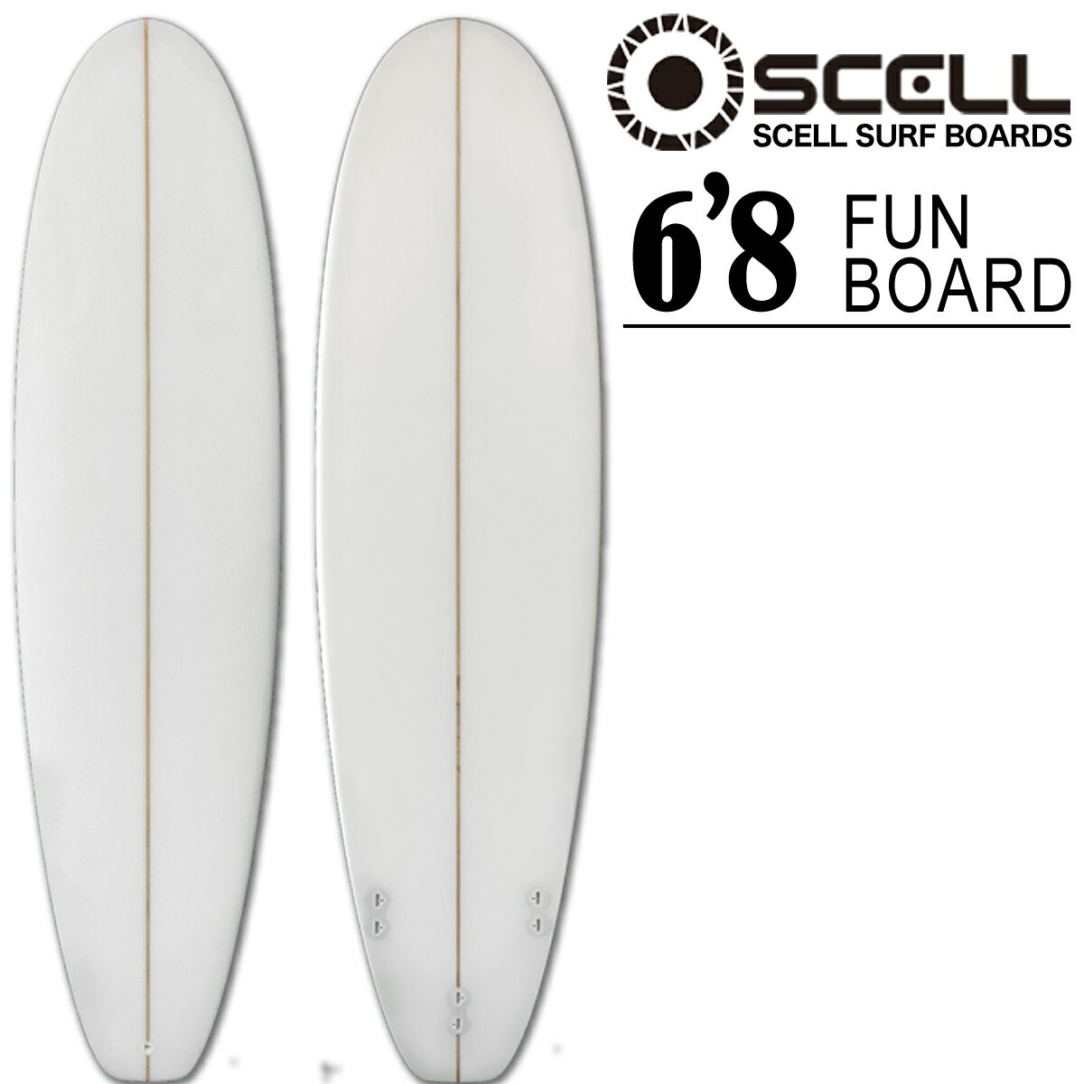楽天市場】サーフボード 6.8 ファンボードの通販
