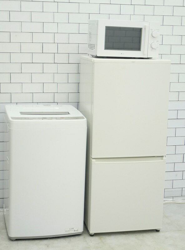 都内23区送料無料❗️ AQUA 冷蔵庫 洗濯機 家電2点セット✨ 【公式通販】
