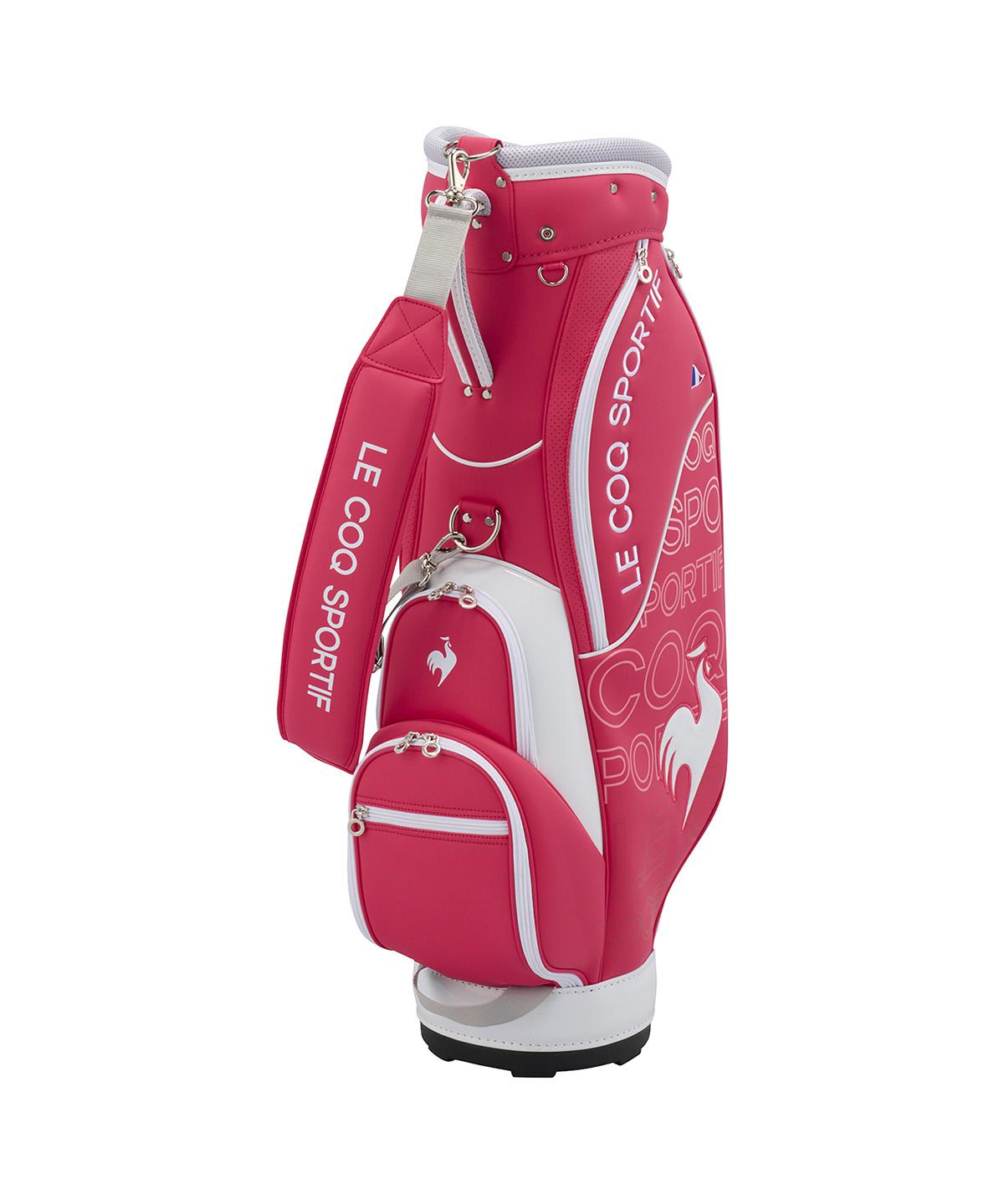 楽天市場】ルコック キャディバッグ ピンクの通販