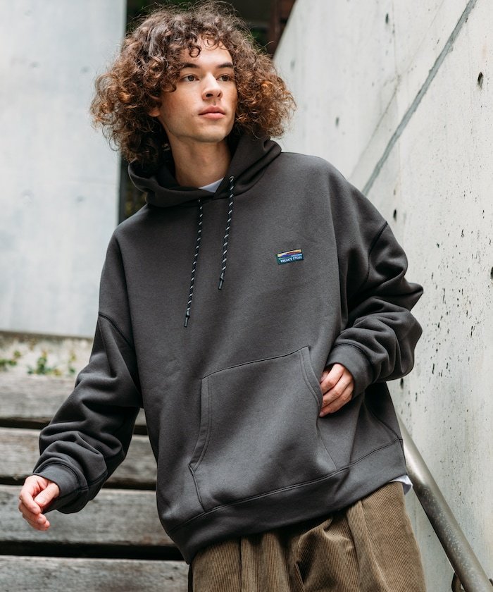 楽天市場】パーカー ロゴ（カラーグレー）（パーカー｜トップス