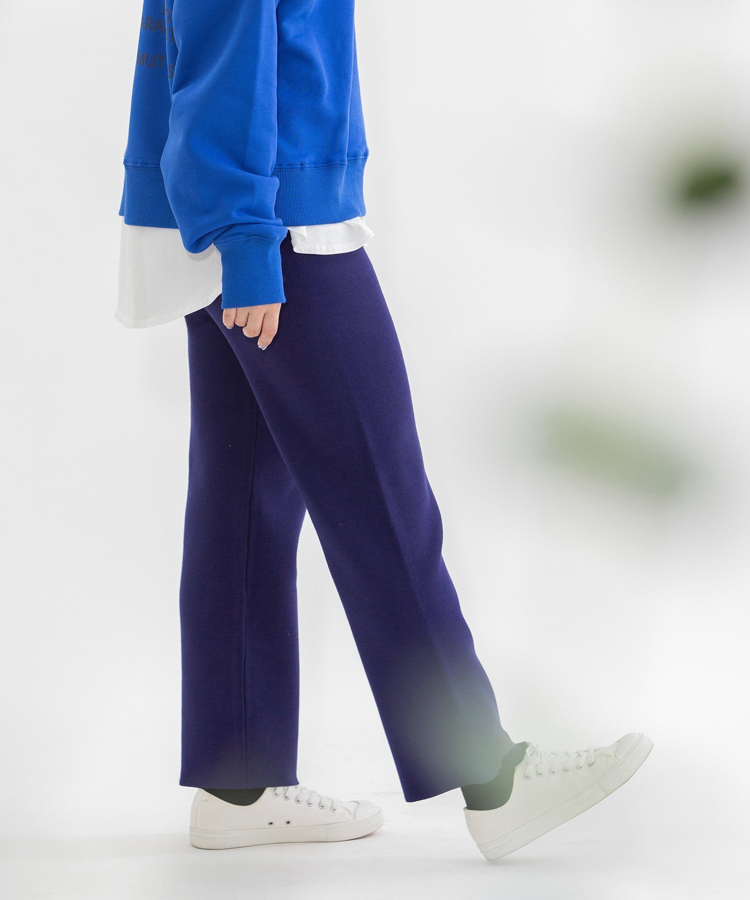 楽天市場】ミラノリブニットパンツの通販