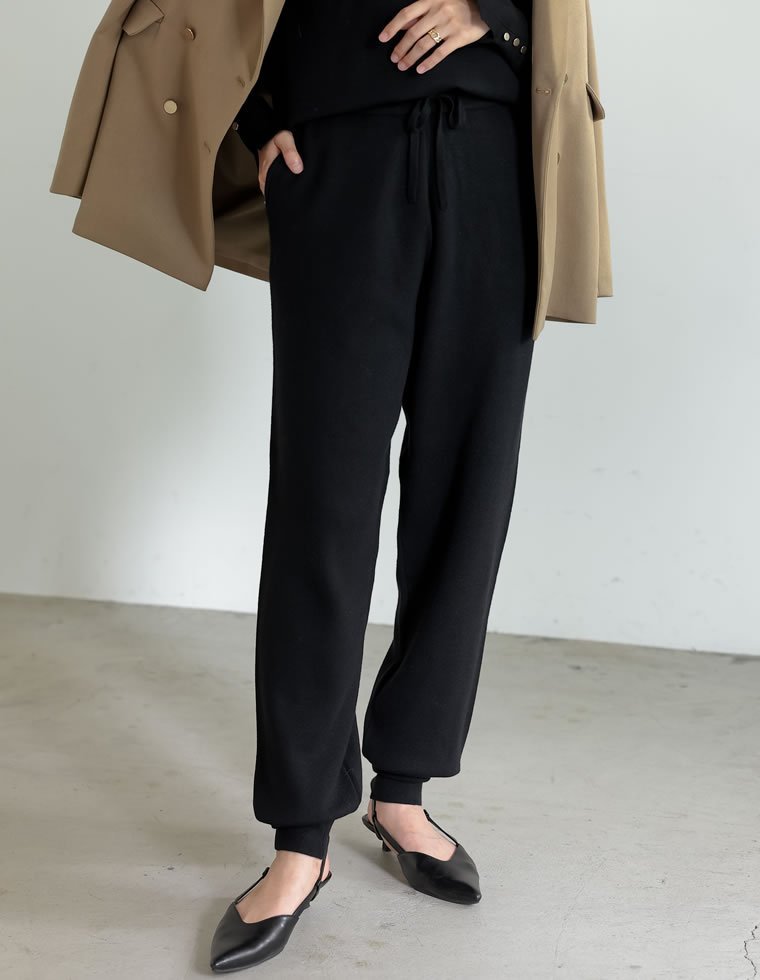 楽天市場】ミラノリブニットパンツの通販