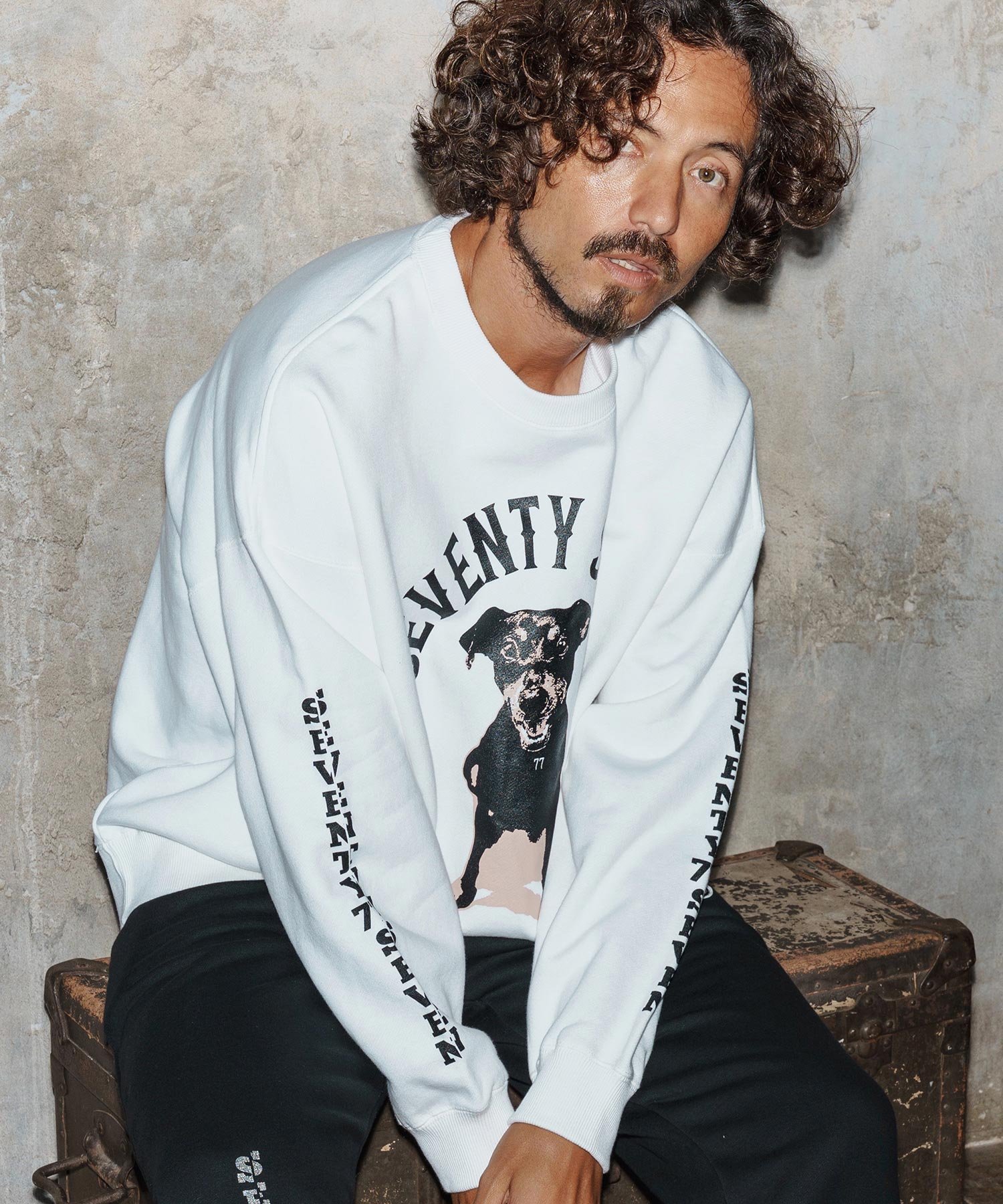 楽天市場】[1977]（サイズ（S/M/L）L）（スウェット・トレーナー