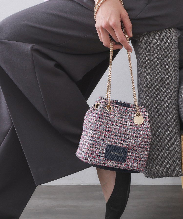 楽天市場】ツイード（カラーピンク）（ショルダーバッグ