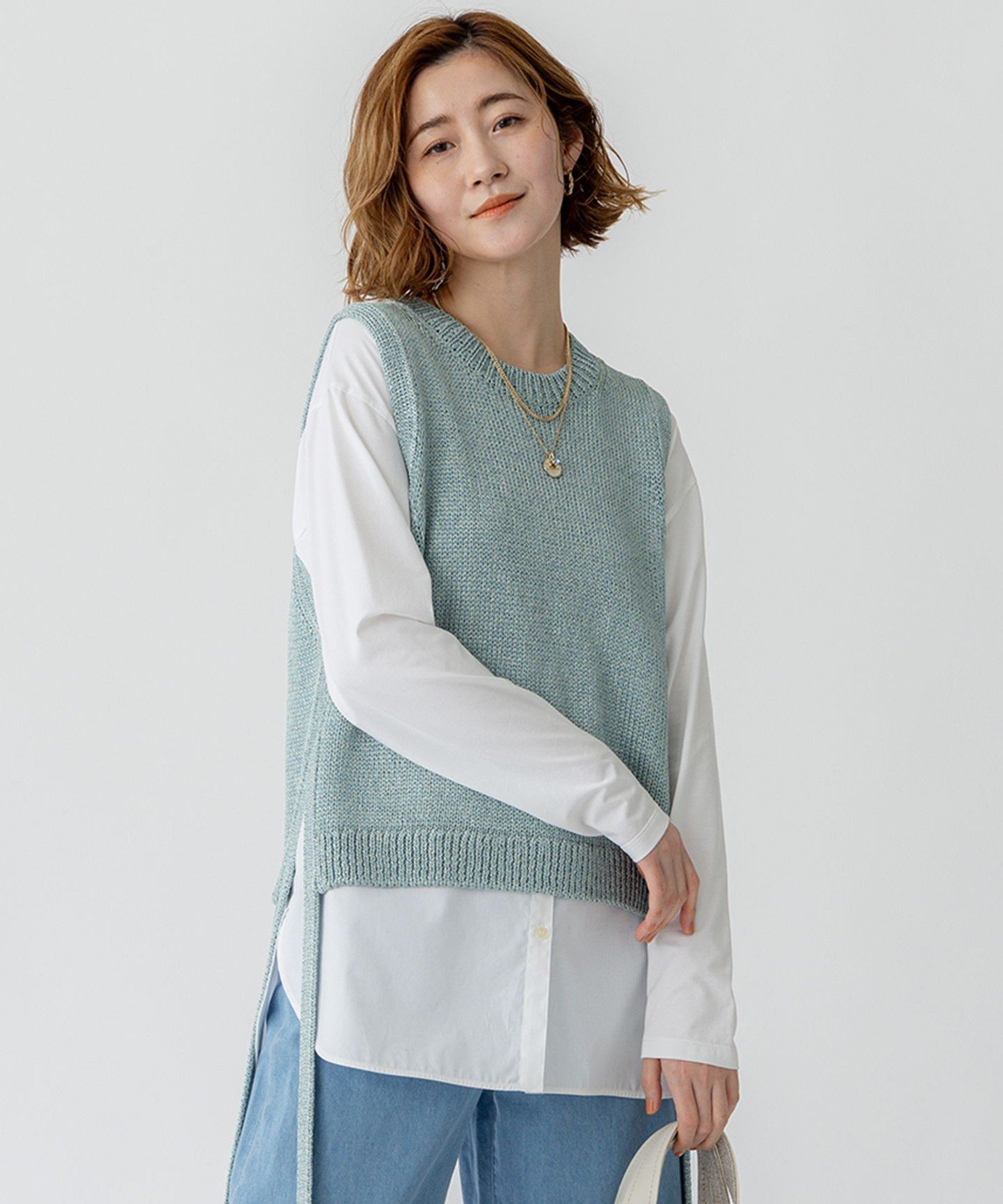 楽天市場】ジレ（ブランド23区）（トップス｜レディースファッション