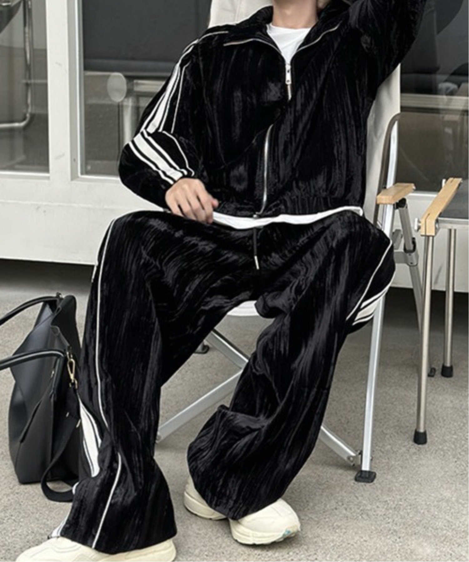 楽天市場】ベロア セットアップ（サイズ（S/M/L）L）（メンズ