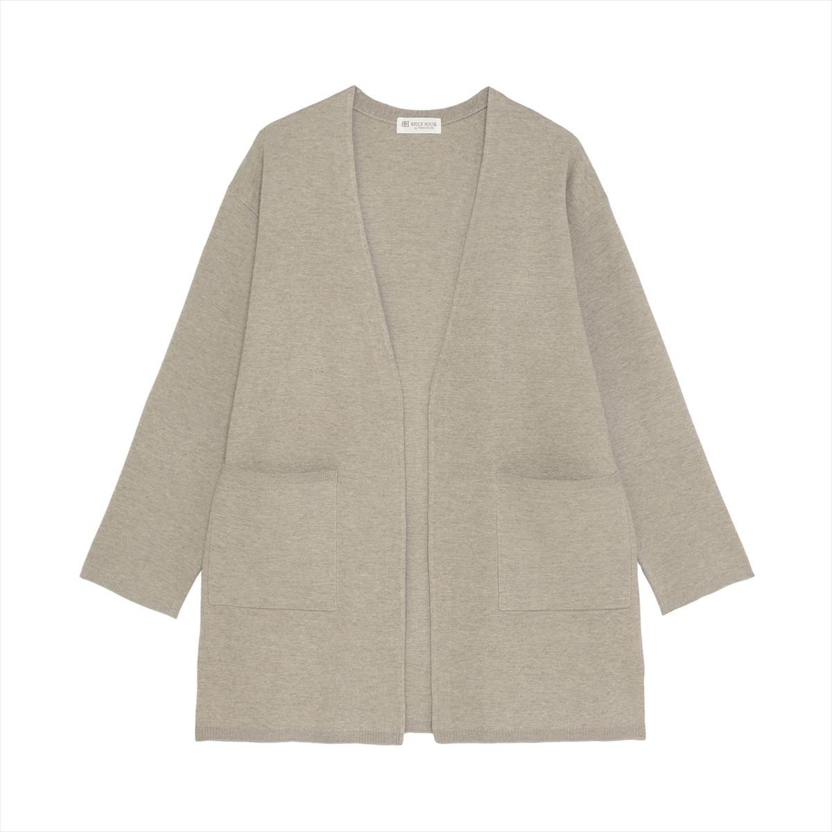 楽天市場】ノーカラー（カーディガン・ボレロ｜トップス）：レディース