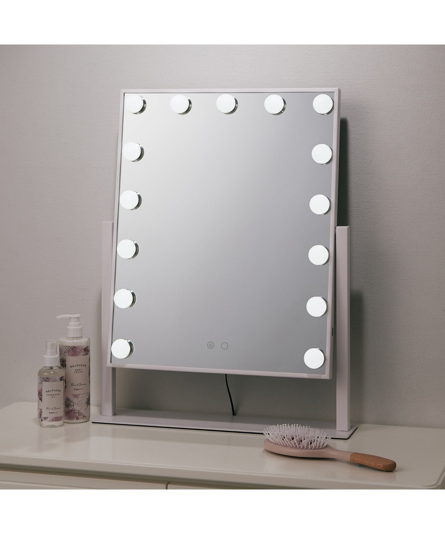 楽天市場】フッツェ ハリウッドミラー ラウンド lの通販