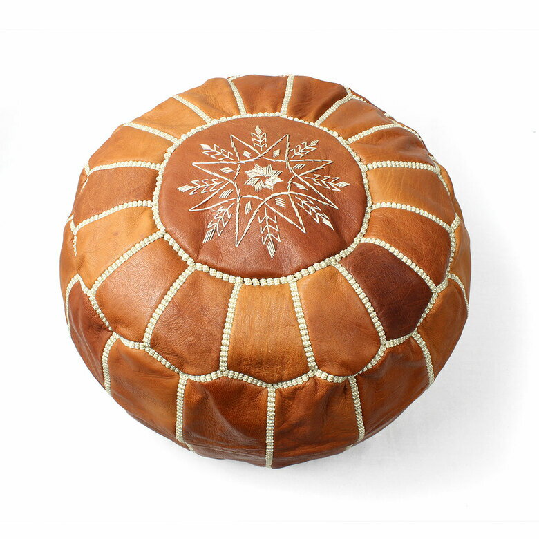 楽天市場】プフ 本革の通販